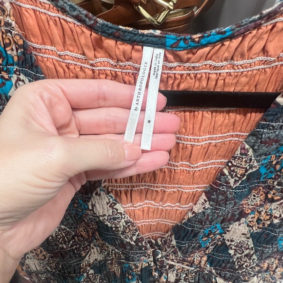 Anthropologie the Peregrine Midi Dress size medium - Picture 4 of 5
